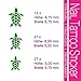 Nailart NAIL TATTOO STICKER - turtle/tortoise - green