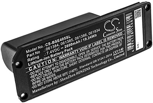 DCH 2600mAh 061386 Battery Replacement for Bose 413295 SoundLink Mini one Soundlink Mini 061384 061834 061385