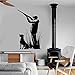 Produktbild Vinyl Wall Decal Hunter Hund Jagd Shop Jagd Aufkleber Wandbilder Art Decor Wohnzimmer Wandtattoos Wandaufkleber 58 X 91 CM