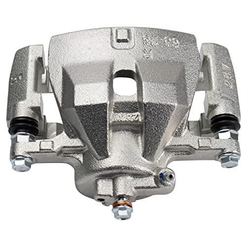 Image of TRQ Front Right Brake Caliper w /Bracket Passenger Side | For 2007-2012 Lexus ES350 2007-2011 Toyota Camry