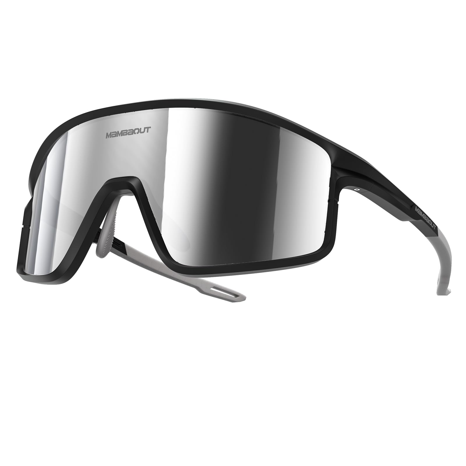 MAMBAOUT Polarized Sports Sunglasses for Men Women, Sunglasses with UV Protection for Cycling Running Driving Hiking Fishing
