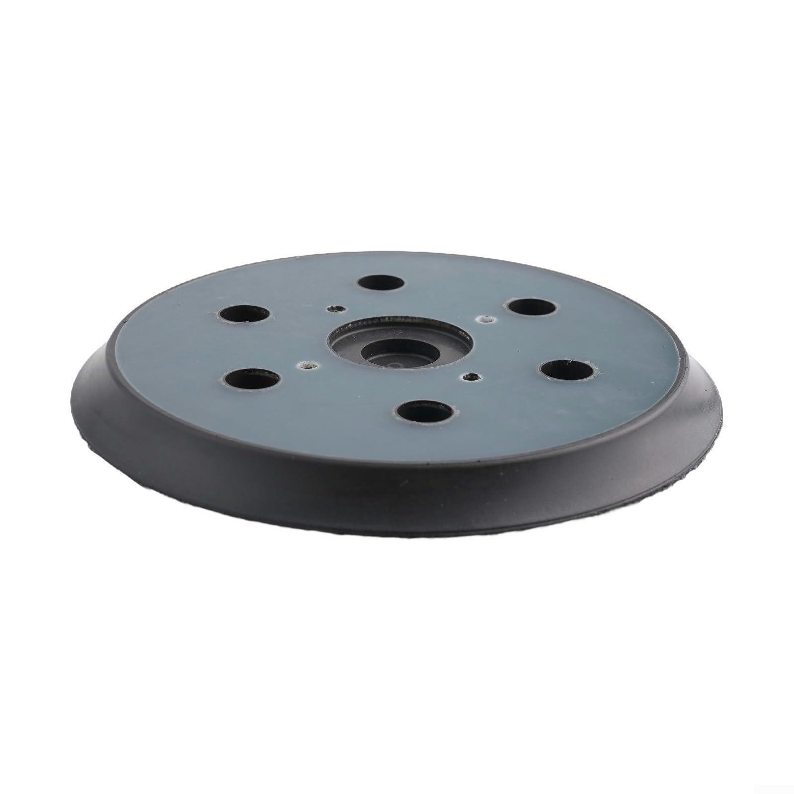 Disco abrasivo da 15 cm con 6 fori e platorello per levigatrice ORBIT, disco di ricambio in PU da 150 mm per lucidatura e levigatura contorno, R2611