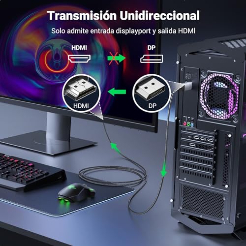 La Mejor Selección de Displayport to hdmi los mejores 5. 3 La Mejor Selección de Displayport to hdmi los mejores 5. 3
