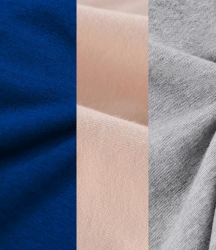 Image of CAKYE 3 Pack Cotton Maternity Nursing Bras Breastfeeding Sleep Bralette