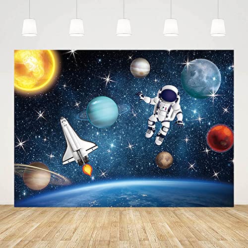 Telón espacial AIBIIN 7x5ft para fotografía miniatura 1