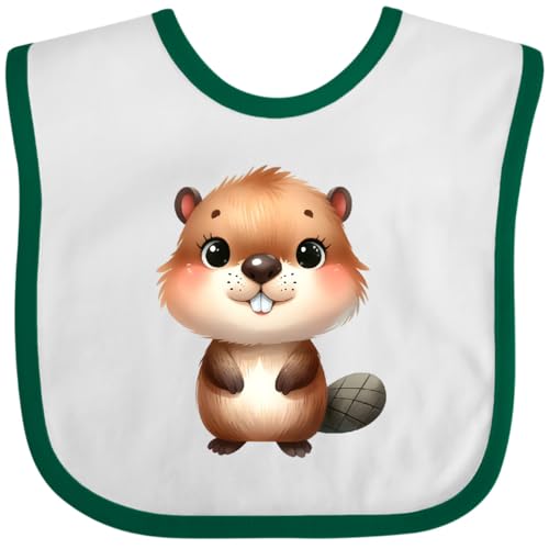 inktastic Baby Beaver Baby Bib