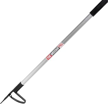 Farmhand WeederPro 42.5" Stand-Up Weed Puller Tool for Deep Root Removal | No Bending or Kneeling | Heavy-Duty Manual Garden Weeder for Effortless Use