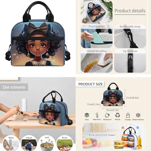 Black Magic Girl School Backpacks for Girls 10-12 Elementary Primary Middle School Bags for Teens Childs Bookbags Cute Book Bags Gifts Mochilas para Niñas de 6 7 8 9 10 Años4