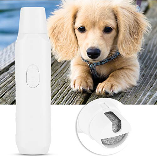 Fournyaa Pet Claw Grooming Tool, Handige Pet Nail Grinder Batterij Aangedreven voor Cut Nails (wit) - Image 4