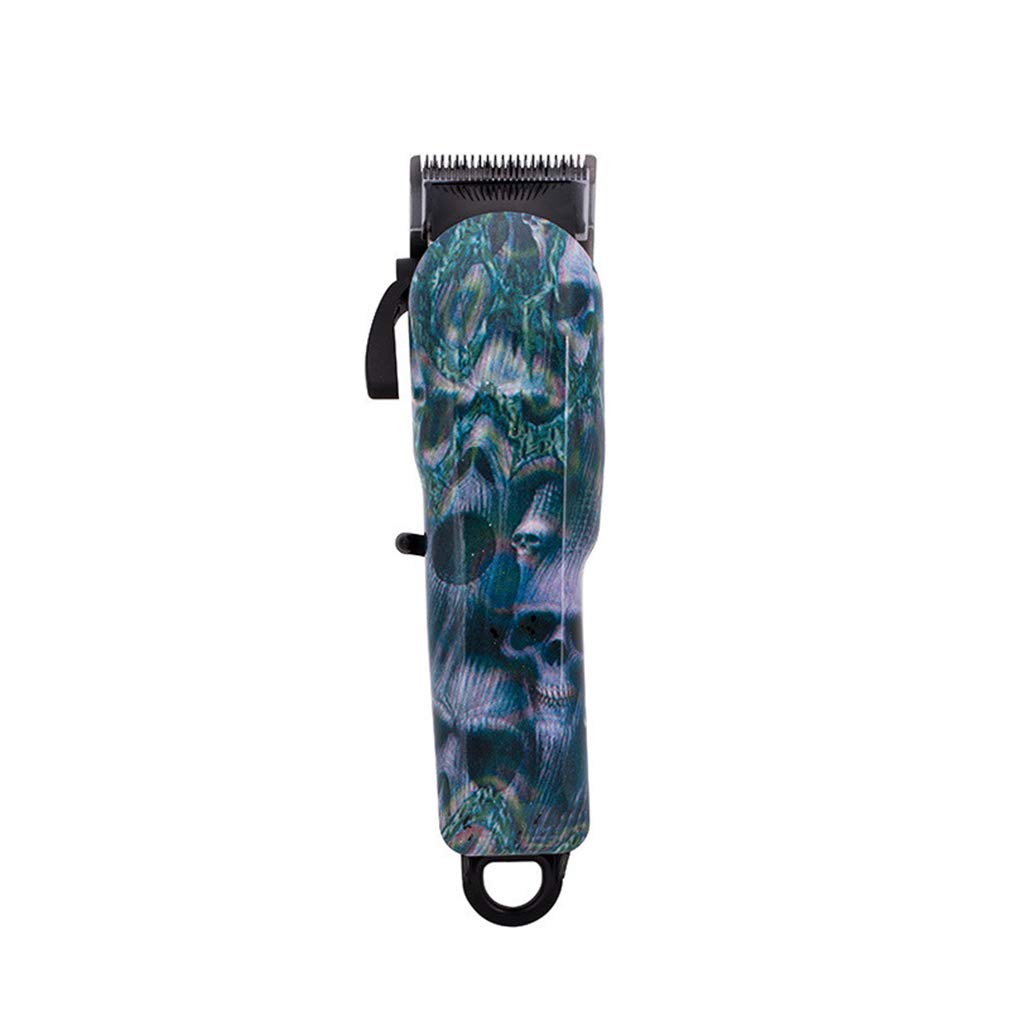 Capelli Elettrico Clipper Professional Multi-Functional Capelli Clipper Ricaricabile Senza Fili per Uomo Tranquillo Cordless Ricaricabile (Colore Multiplo),E