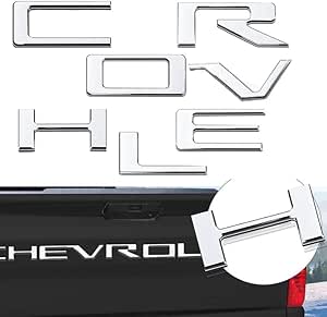 Exterior Accessories Guzetop Tailgate Insert Letters 3D Raised Tailgate Decal Le - Foto 13