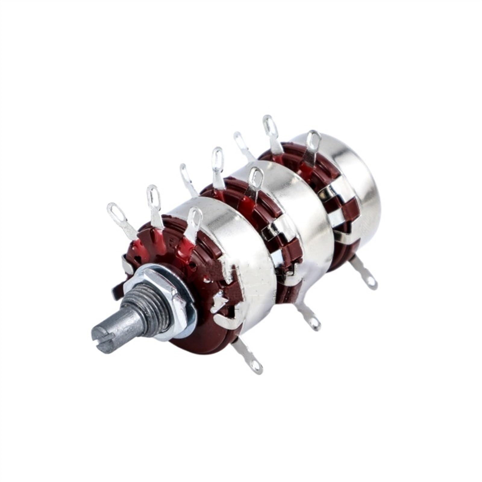 1 potenciómetro de película de carbono de una sola vuelta WTH-3L triple WTH118-1A 2W 100K220K 470K 680K 1M(Potentiometer,680K)
