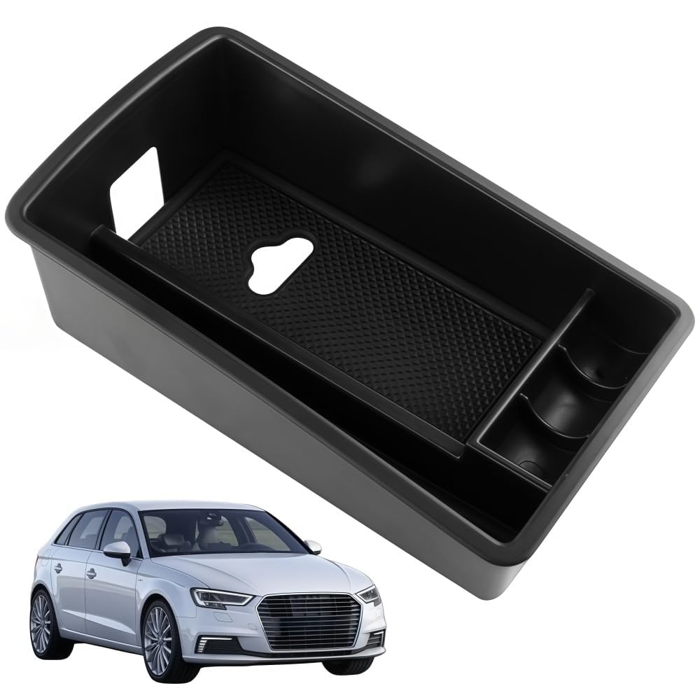 Centre Console Armrest Organiser for Audi A3 8V 2019
