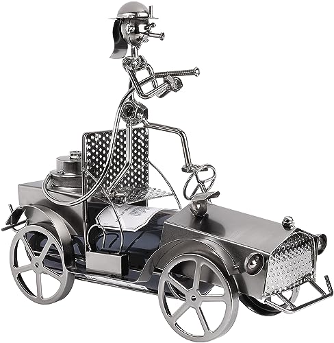 BRUBAKER Weinflaschenhalter Feuerwehrwagen - Löschzug mit...