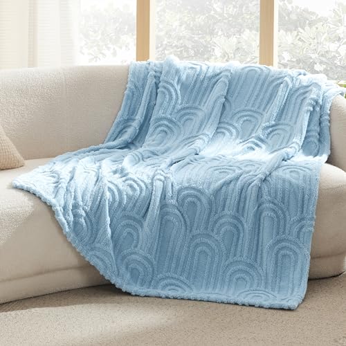 Bedsure Blue Throw Blanket For Couch thumb #5