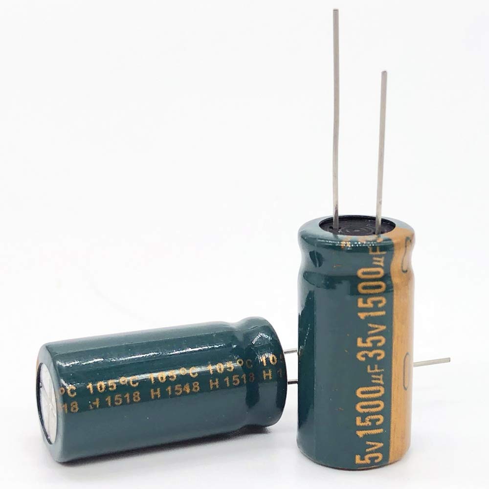 Condensateur électrolytique en aluminium, haute fréquence et basse impédance, 35V, 1500UF, 1325, 1500uf, 35v, 20% Condensateur fournitures diy