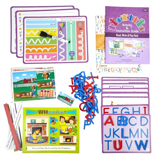 Image of Really Good Stuff Family Engagement Reading, Read, Write & Play Pack | Ages 4+, PreK+