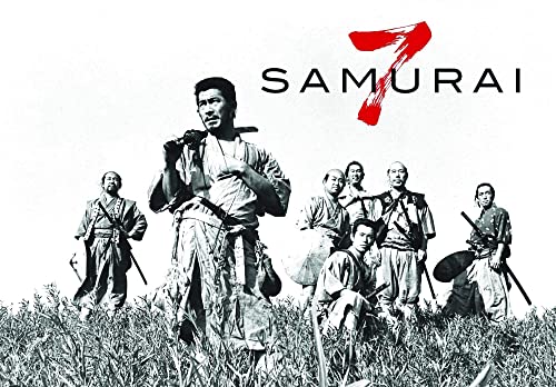 Image of Tallenge - Seven Samurai - Akira Kurosawa Masterpiece - Classic Movie - Small Poster(Paper,12 x 17 inches, MultiColour)