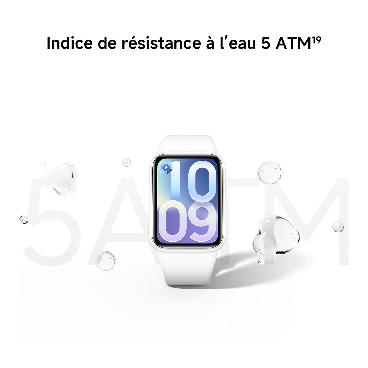 XIAOMI Smart Band 10 Pro NFC Bracelet Connecté Écran AMOLED 1,74" 21 Jours d’Autonomie 5ATM Blanc céramique