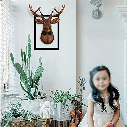 Ciervos decoraciones de pared animal retro para salones y bares de diseño