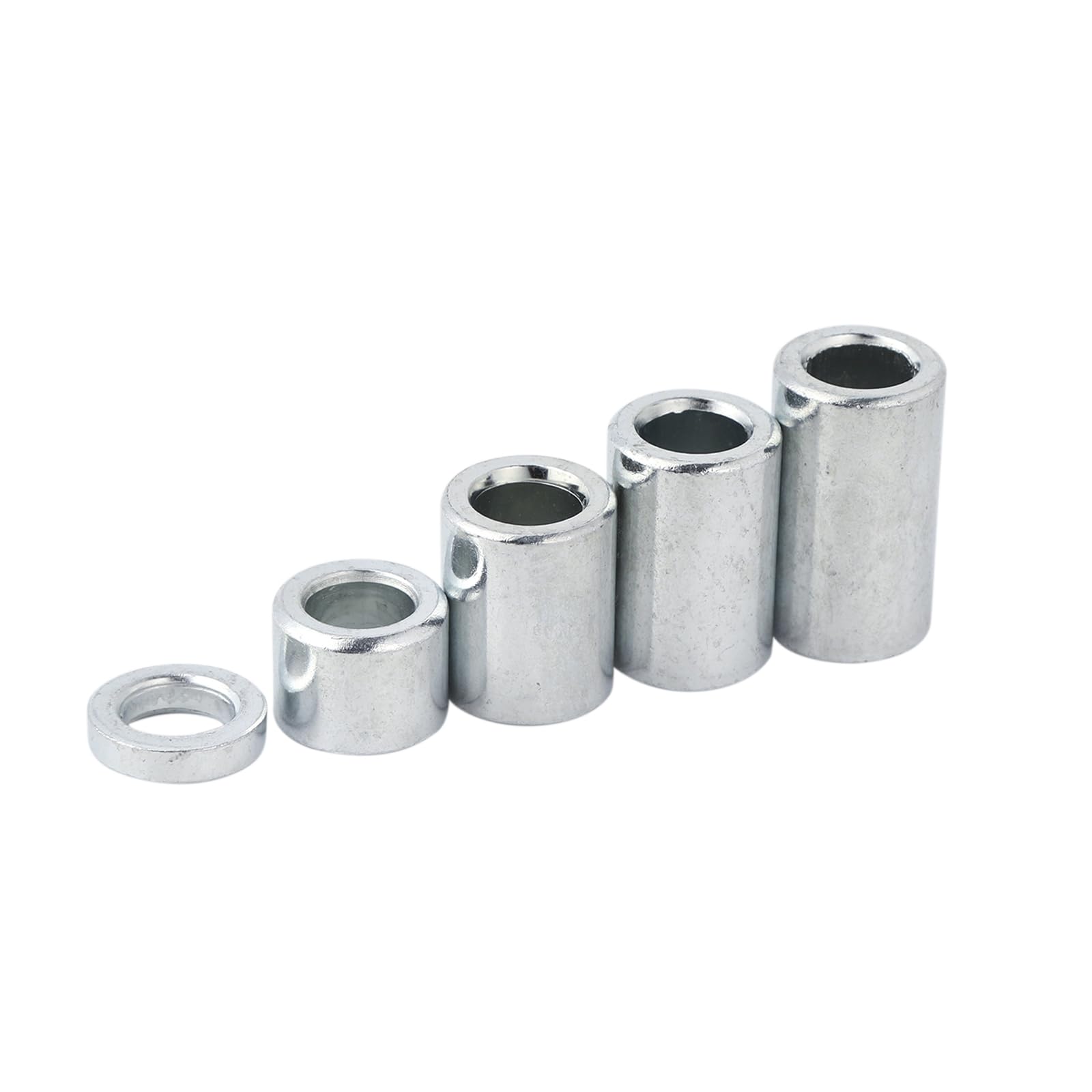 Mokuo M12 Steel Spacer 10.9 Bolt Strength Sleeve Bushings Compatible with 12MM Classic Axle,5Pcs Lenght:5/15/25/30/35-image-36