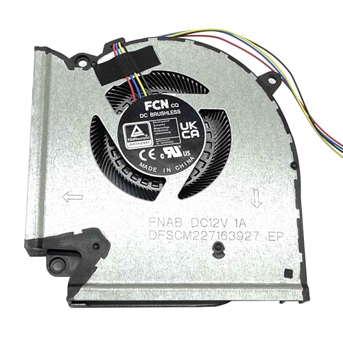 Ventilateur Asus ROG Strix Scar 17 G733 CPU GPU 12V de remplacement pour PC