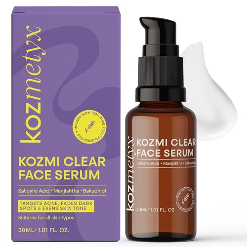 Kozmetyx Kozmi Clear Face Serum 30ml - Niacinamide & Salicylic Ac...