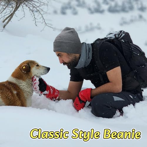 NPQQUAN 3 Packs Unisex Beanie Hats for Men Women Winter Knit Beanies - Image 5
