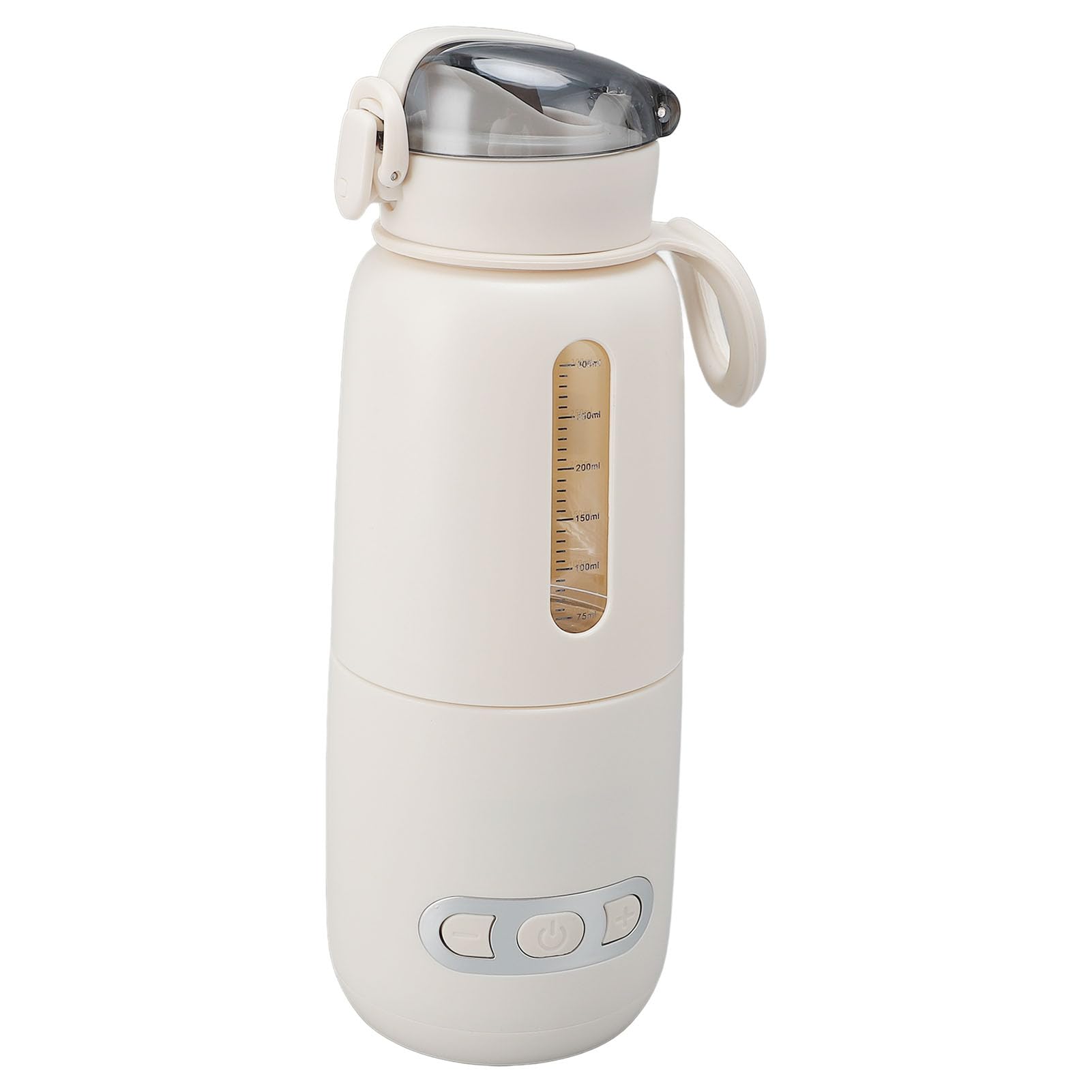 Portable Milk Warmer for Baby,10.15oz Cordless Bottle Warmer for Outdoor, Adjustable Temperature,15000mah Battery, USB Fast Charging Water Heater for Camp Travel