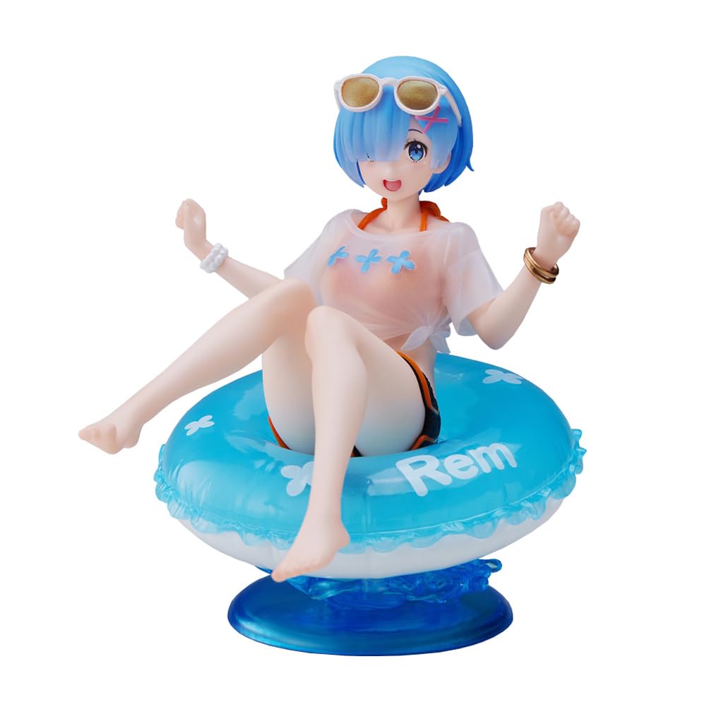 QAHEART Anime Figure Rem/Ram Ramu Figure PVC Action Girl Figurine Model Statue Ornaments Decoration