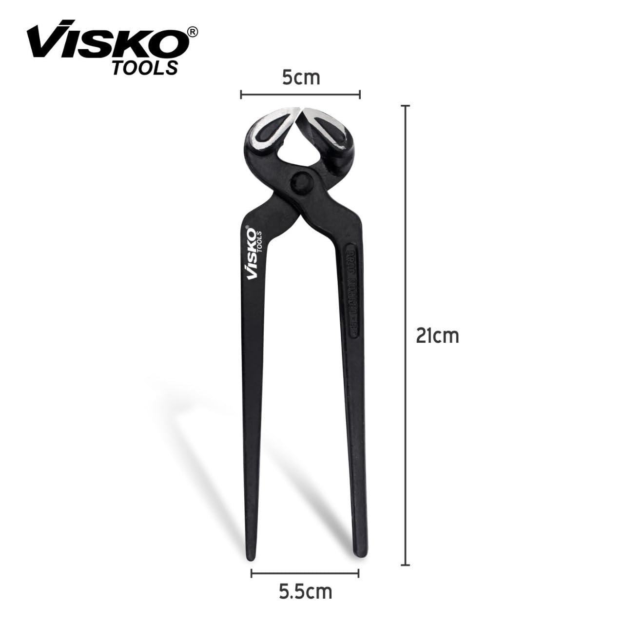 VISKO 304 6" Cobbler Pincer | Plier Tools | Non Slip Technical Foam | Plier Knife |Home Tools | Combination Plier | Insulated | Electrical | Wires | Toolkit | Black | 2