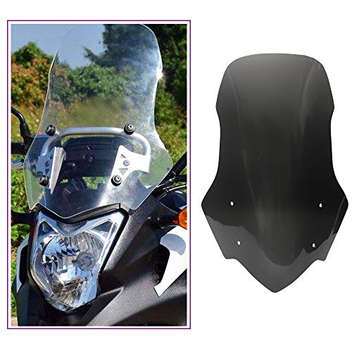 YUANYE �ėp ������ �I�[�g�o�C �E�C���h�V�[���h NC700X NC750X 2016 2017 2018 2019 2020 �o�C�N ���h(�X���[�L�[�O���[)