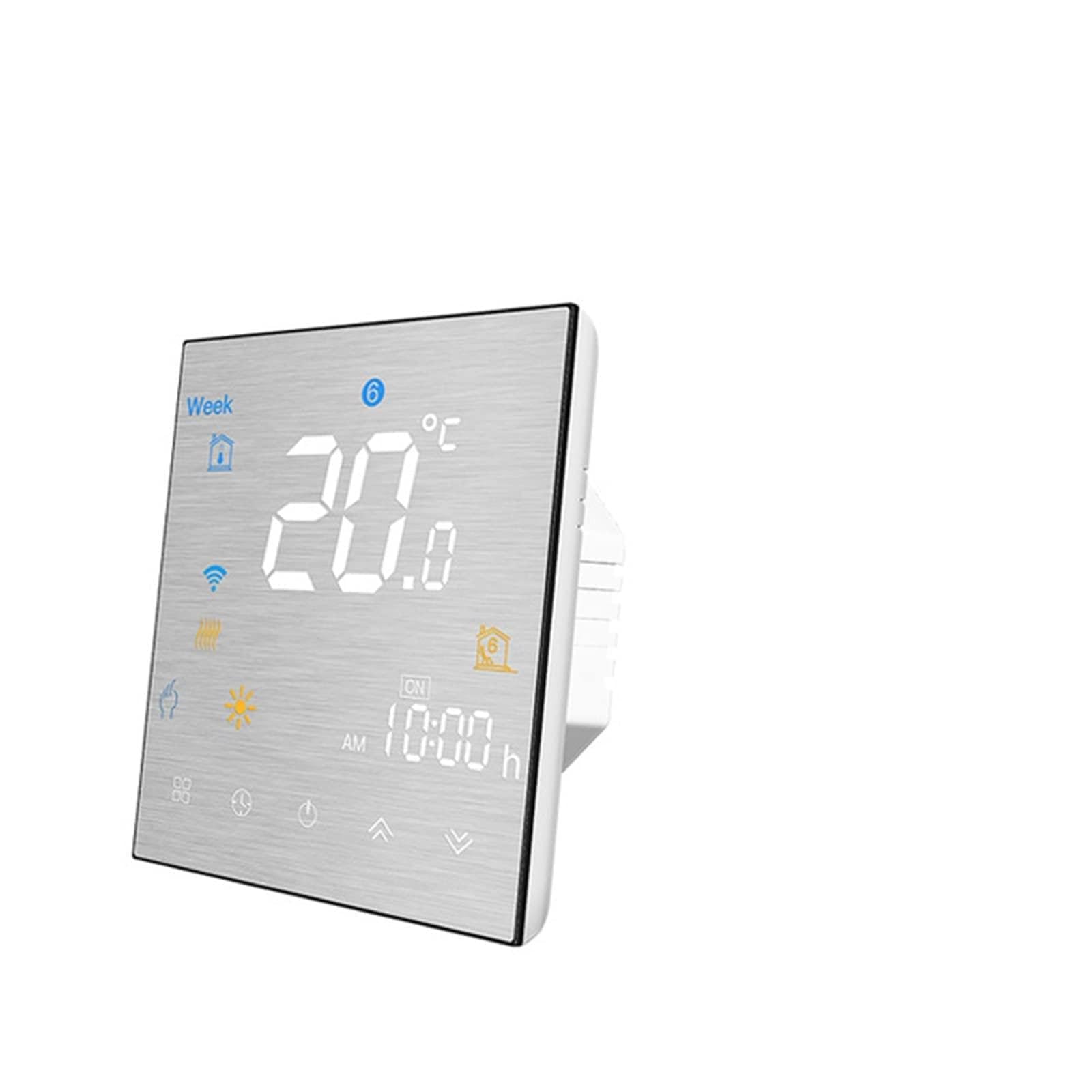 Cyfrowy higrometr termometr wewnętrzny WIFI Smart Thermostat Controller do wody/elektrycznego podłogi/kotła gazowego App Zdalne bezprzewodowe Z wyświetlaczem LCD(3A Water Gas Boiler)