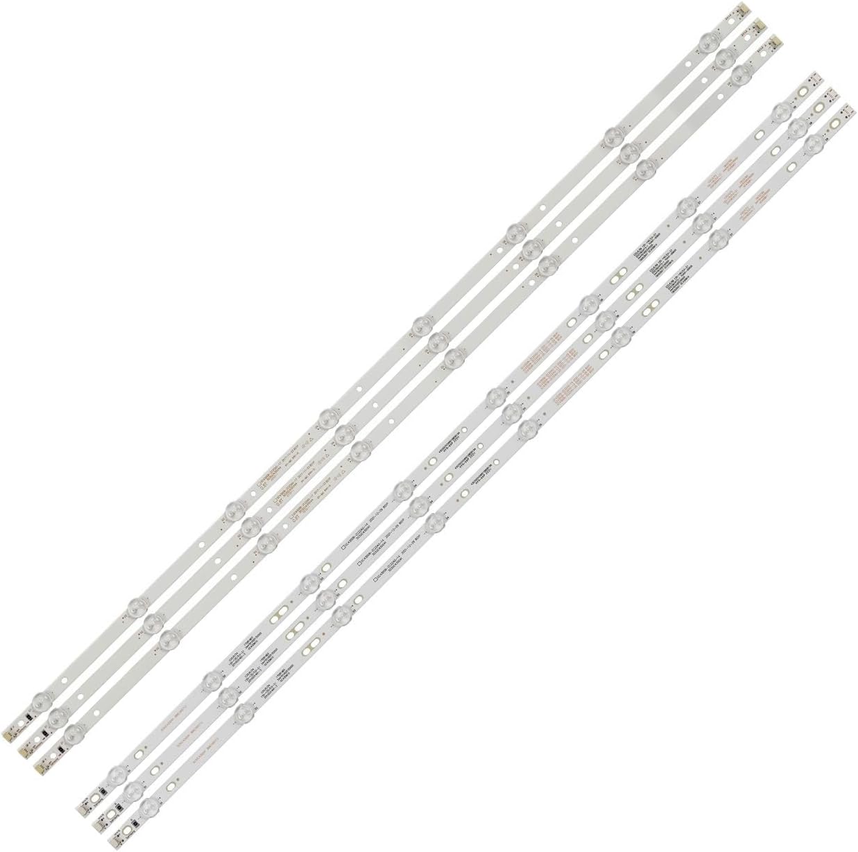 3個/セット LED バックライト ストリップ Fit For Samsung UE43J5202 UE43J5272 GC43D0