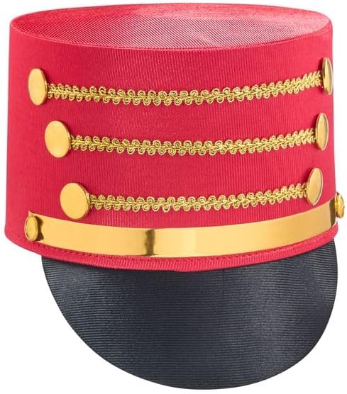 Dress Up America Marching Band Hat – Band Major Uniform Costume Accessory for Adults image 4