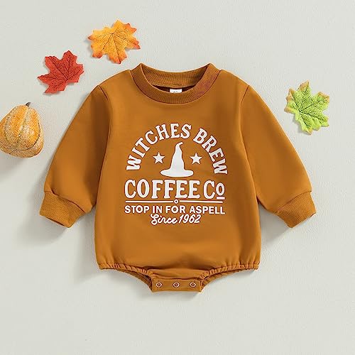Thorn Tree Halloween Baby Boy Girls Sweatshirt Long Sleeve Romper Oversize Sweater Crewneck Fall Winter Clothes2