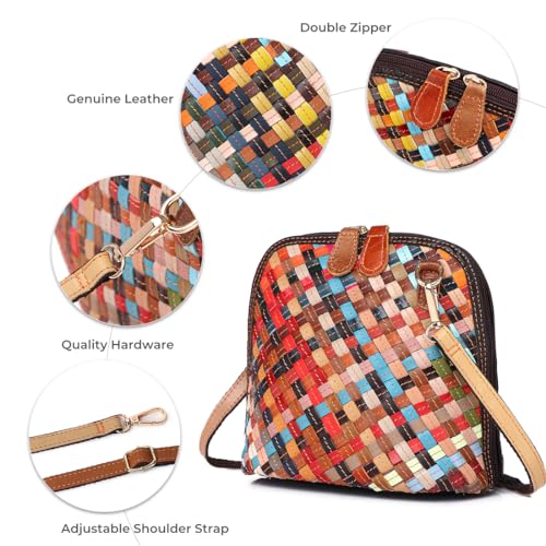 Crossbody Bag for Women Small Leather Cute Purse - Shoulder Bag Designer Trendy Small Sling Cross Body Bag4