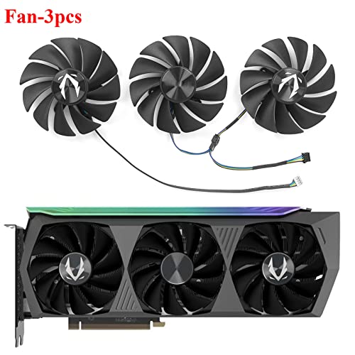 Inrobert 88Mm Ga92S2U Rtx3070 Rtx3080 Graphics Card Fan For Zotac Rtx 3070 3080 Ti Amp Holo Video Card Cooler (Full Set Fan) #TOP1