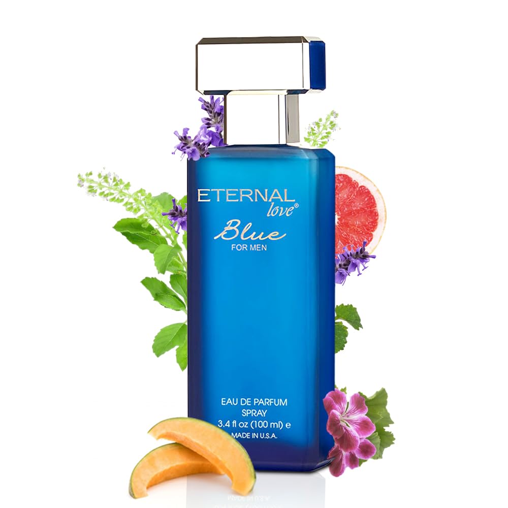 Eternal Love Blue Men’s Eau de Parfum | Premium Bold Fragrance | Musk & Woody Notes | Long-Lasting & Refreshing Scent | Ideal for Every Occasion | Perfume for Men | 100 ml-picture-12