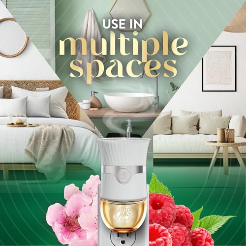 Air Wick Plug-In Scented Oil Refills, Cherry Blossom & Raspberry, Air Fresheners, Essential Oils, 0.67 Fl Oz (Pack of 20) - image 6