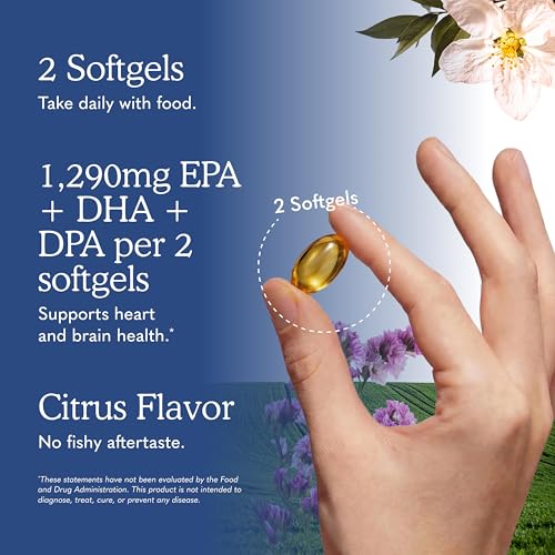 Garden of Life Dr. Formulated Advanced Omega 3 Fish Oil, 60 Softgels - image 5