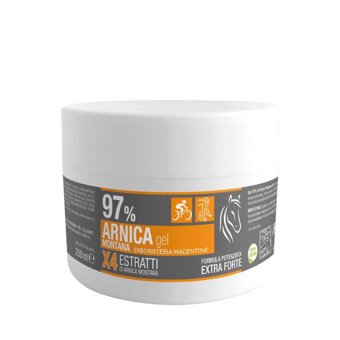 Erboristeria Magentina Arnica 97% Gel 250 ml - Formula Potenziata Extra Forte