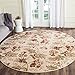 SAFAVIEH Lyndhurst Collection Area Rug - 9' x 12', Sage, Traditional Floral Design, Non-Shedding & Easy Care, Ideal for High Traffic Areas in Living Room, Bedroom (LNH326B)