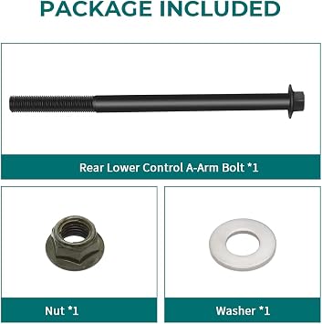 Motoparty Rear Lower Control A-Arm Bolt Kit Replace 7519042