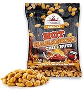 Poppamies Hot Habanero Chili-Nüsse &ndash; Scharfe Erdnüsse sind eine tolle Wahl zum Knabbern &ndash; Glutenf...