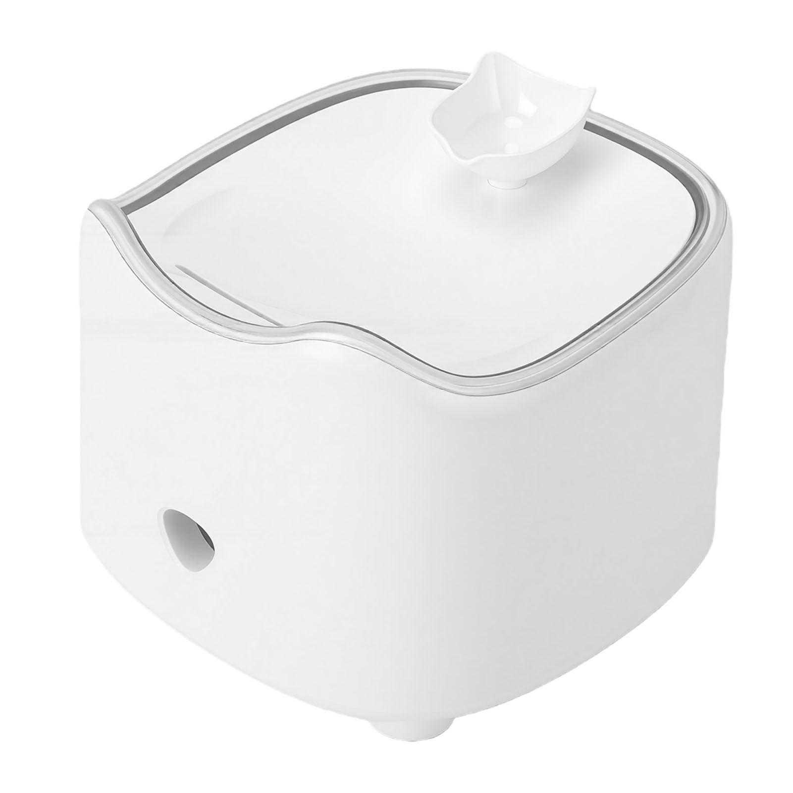 Fuente de Agua Solar para Mascotas para Gatos y Perros, Fuente Automática Ultra Silenciosa de 1,8 L con Panel Solar, Silicio Monocristalino + ABS, Dispensador de Agua para Mascotas para