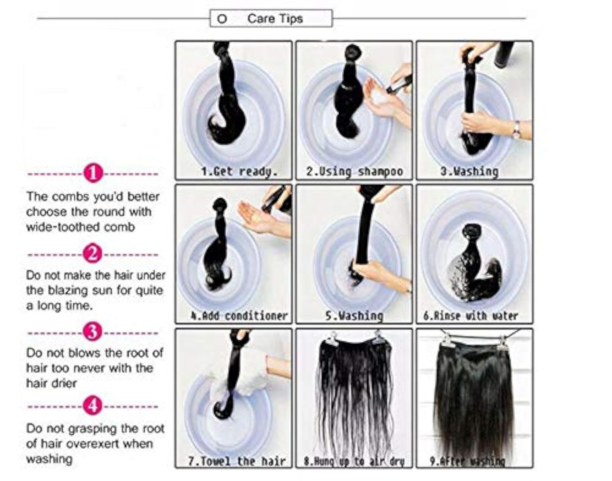 HAIR EXIM Nano Curly Real Human Hair Extensions