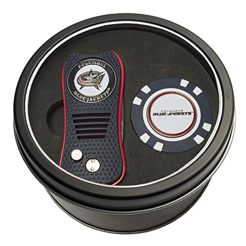 Team Golf NHL Columbus Blue Jackets Tin Gift Set