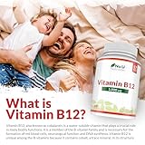 Vitamin B12 1000mcg - 400 High Strength Vegan Tablets - VIT B12 Methylcobalamin - 13 Month Supply - Made in The UK - Nu U Nutrition - Image 8