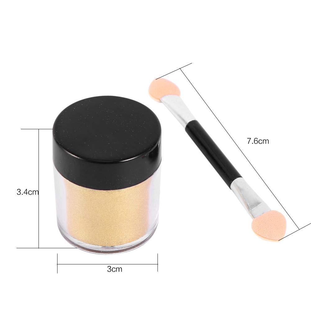 Chonor Glitzerstaubpuder Für Nägel – Spiegeleffekt Pulver, Metallisch Glänzend, Für UV/LED-Gel, In Vielen Farben